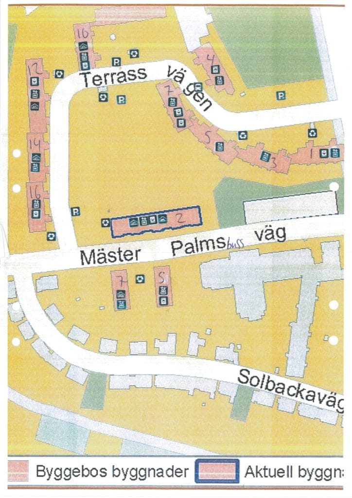 Områdeskartor – före