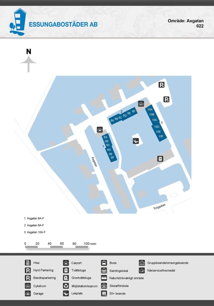 Områdeskartor – efter
